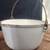 Antique Cast Iron Enamel Porcelain Pot Cauldron #2 3 thumbnail