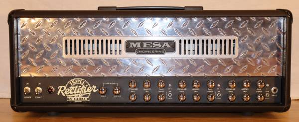 Mesa Boogie Triple Rectifier Solo Head 150 Watt All Tube Guitar Amp. 1