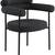 Meridian black Blake Boucle dining chair - 10 available 1 thumbnail