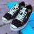 Men's Cariuma OCA Low Black Canvas Retro Style Sneakers US Size 10 - Barely Worn 1 thumbnail