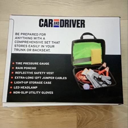 Roadside Safety Set Jumper Cables 1