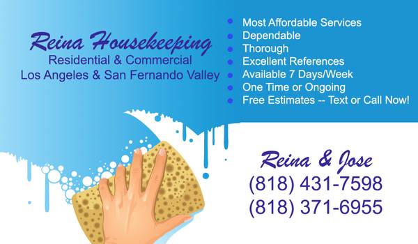 *** HOUSEHOLD CLEANING SERVICES YOU CAN AFFORD *** 1
