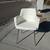 Brand New! 2 Andrew Modern White Faux Leather Accent Chairs 5 thumbnail