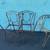 Wrought iron table and chairs (French Provincial?) 2 thumbnail