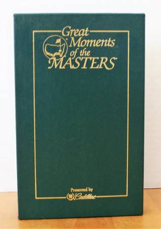 VHS Tape Great Moments Of The Masters Golf Tournament c