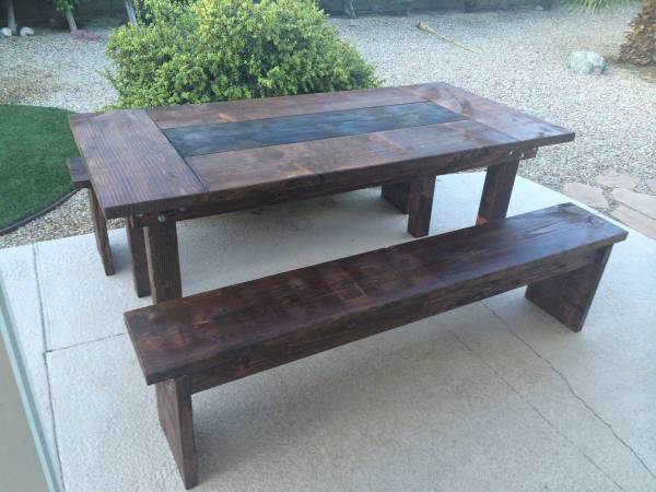 Solid Wood Dining & Patio Tables - FREE DELIVERY 1