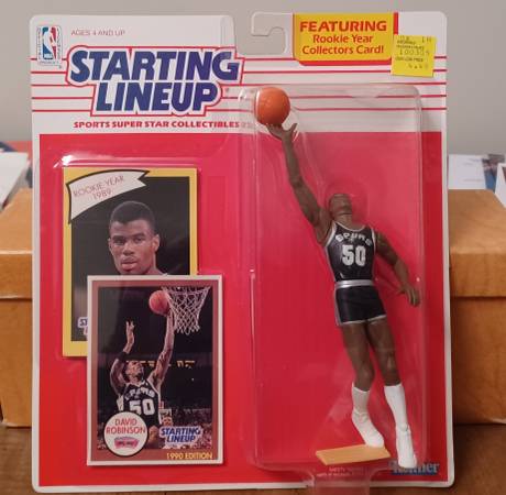 1990 DAVID ROBINSON ROOKIE STARTING LINEUP 1