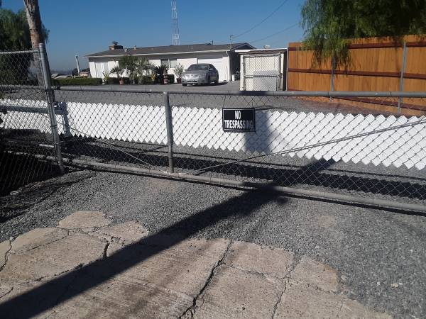 Gated off street car storage 1
