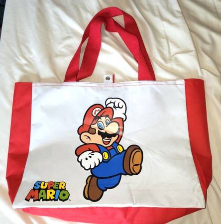 CONTROLLER GEAR SUPER MARIO TOTE BAG 1