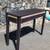 REDUCED Designer SHOW HOME Leather & Suede Hall or Sofa Table + Drawer 7 thumbnail