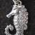 * Seahorse Key Fob ~ Swarovski Crystals ~ Brighton ~ NEW Never Used * 2 thumbnail