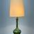 ROYAL HAEGER MID-CENTURY MODERN DRIP GLAZE TABLE LAMP W/ORIGINAL SHADE 1 thumbnail