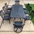 Patio Set Hanamint Lexington Pinecrest Outdoor Patio Furniture 9pc Dining Set-84 1 thumbnail