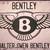 Bentley Distressed Tin Metal License Plate Sign - New 7 thumbnail