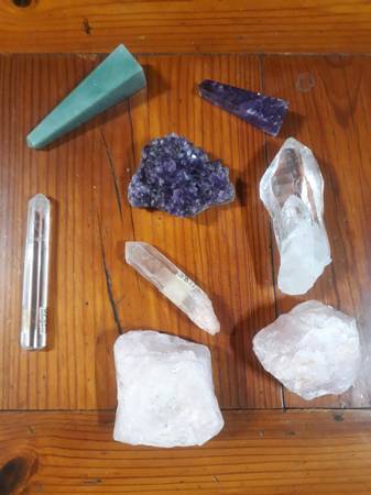 assorted Australian, Brazilian and Himalayan crystals 1