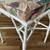 Set of 3 Mid-Century Modern Faux Bamboo Outdoor Stools, c.1960’s 8 thumbnail