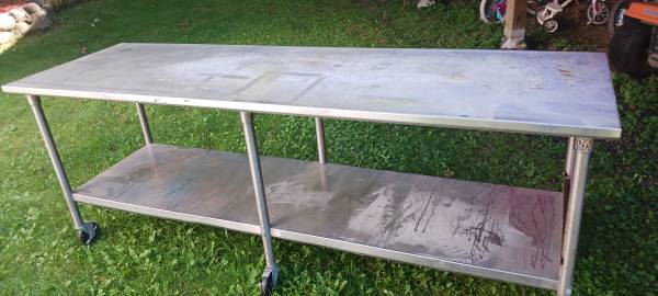 Stainless steal table 1