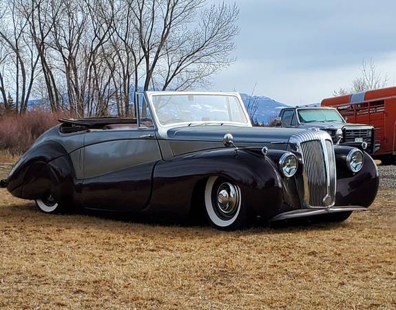 RARA Daimler descapotable de 1951 con motor Chevy V8 - $17,500 (Montrose, Colorado)63469902076291120