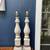 Pair Matching White Ceramic Lamps 1 thumbnail