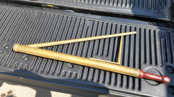 Unique Antique Brass Hand Pump 1