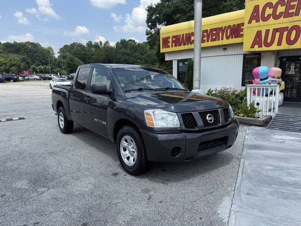 2007 *Nissan* *Titan *2WD Crew Cab LE FFV* Gris COMPRALA - $1,500 (3044 PEACHTREE ST LITHIA SPRNGS 30122)63620757849985121