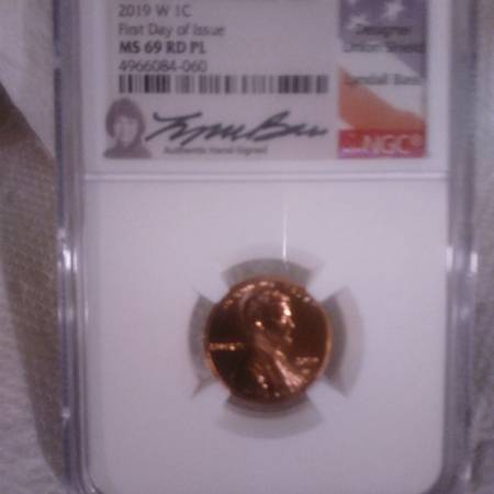 2019 "W" Uncirculated Cent (Rare ) 1