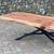 Redwood Slab Dining Table 4 thumbnail