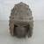 4th Century Japanese Replica Haniwa Terracotta Warrior Clay Head 10" T 1 thumbnail