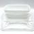 VTG Westinghouse Milk Glass Refrigerator Baking Dish Loaf Pan W/ Lid 3 thumbnail