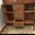 Solid Oak handcrafted 2 piece Gun cabinet/ display storage shelf H82" 6 thumbnail