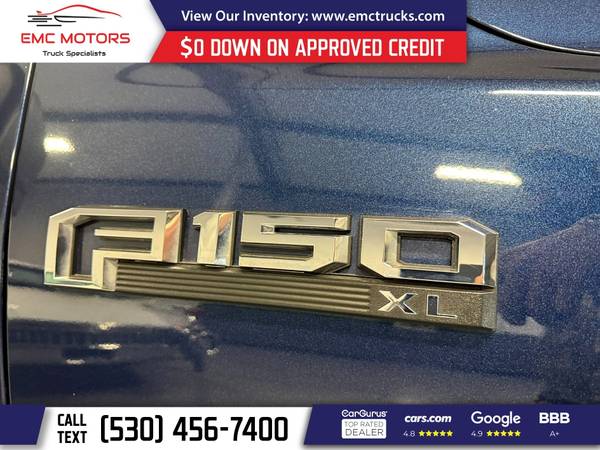 1 propietario, camioneta Ford F-150 CREW CAB 4X4 XL 2016 - $18 950 (1010 GRASS VALLEY HWY, AUBURN, CA 95603)63469636537089123