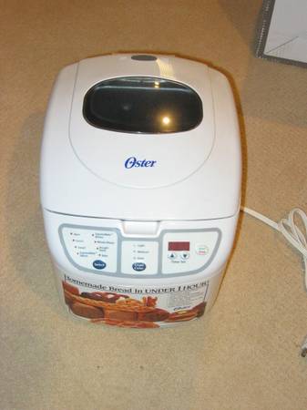 Oster bread maker 1