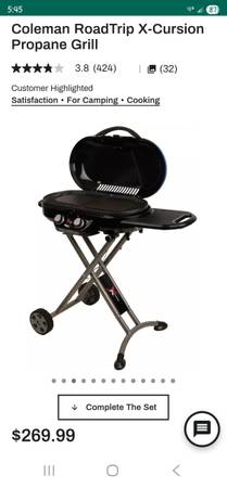 Coleman Tailgating grill (Avon Lake)63872020674819121