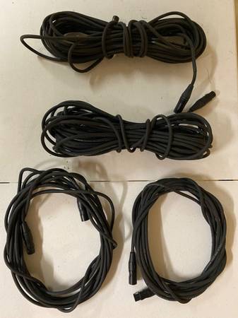 Professional XLR Balanced Cables. 1