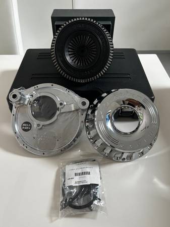 Rinehart Chrome Moto Series Inverted Air Cleaner Harley Davidson 17-23 1