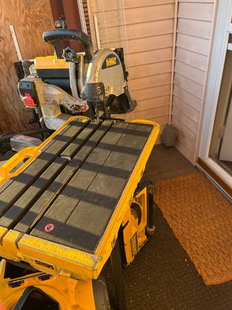 Dewalt Tile saw 1