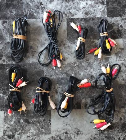 RCA audio cables 1