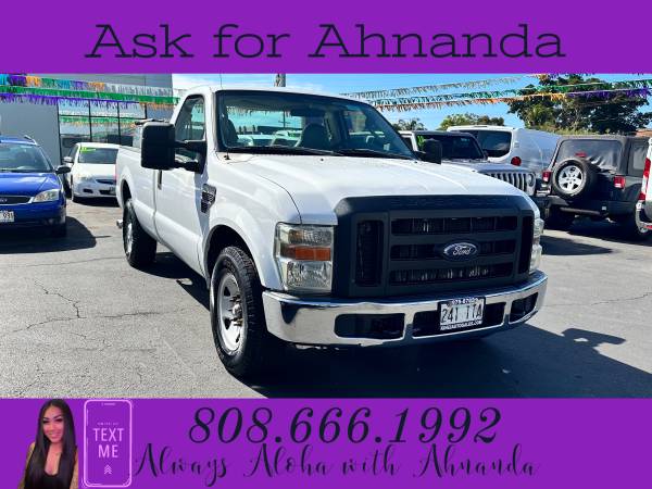 (((2008 FORD F-350 XL  SRW))) CALL AHNANDA =) - $14,995 (KIHEI)63617626030083120