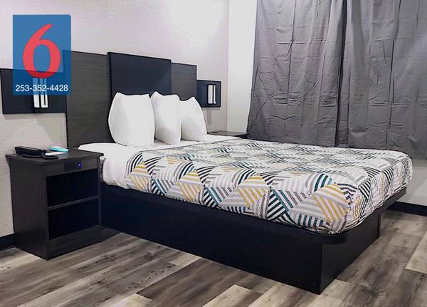 $599 / 1br - 2 Queen Beds or 1 King >> FLAT WEEKLY RATE - All-Inclusive Rate (Tacoma South)63891324725250120