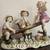 Large Capodimonte Porcelain three children and their dog 1 thumbnail