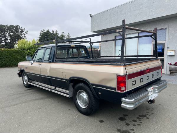 1992 Dodge Ram 2500 LE Diésel, cabina extendida, 65 mil millas - 1 dueño - $18.500 (rohnert pk / cotati)63496608037505122