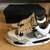 Nike Jordan 4 Military Black Perfect Replica Mens Sz 7.5 Womens 9 4 thumbnail
