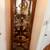 Curio Knick-Knack curved glass display cabinet 6.5 ft High  Mirrored 8 thumbnail