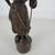 Vintage Art Deco Woman Geese Shepherd Metal Sculpture 11" Tall 10 thumbnail
