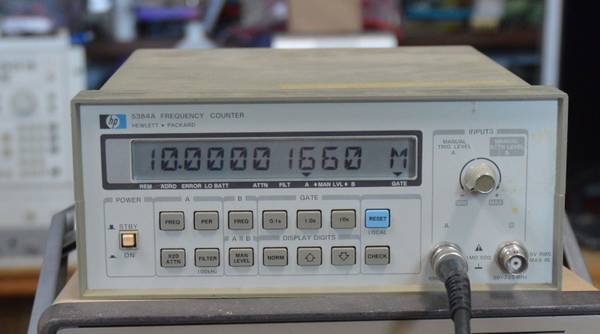 HP 5384A Frequency Counter 10Hz-225MHz HAM electronics - $175 (Pansey)63440305471873120