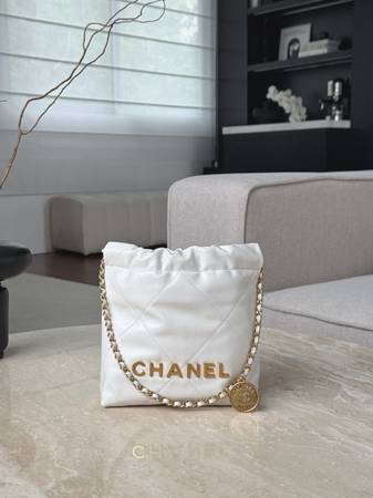 Preowned Chanel 22 mini Trash Bag 1