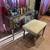 Horchow Claudia mirrored vanity stool bench 5 thumbnail