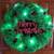 18" Christmas Green Lighted with 'Merry Christmas' plaque 2 thumbnail