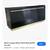 LANE ALTAVISTA  80s Post Modern Waterfall MCM Black Lacquer Sideboard 2 thumbnail