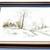 Large Vtg M. Delion Impressionist Winterscape Impasto Oil Painting 8 thumbnail